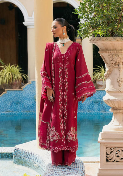 Embroidered Lawn Unstitched 3PC Set | FS7092