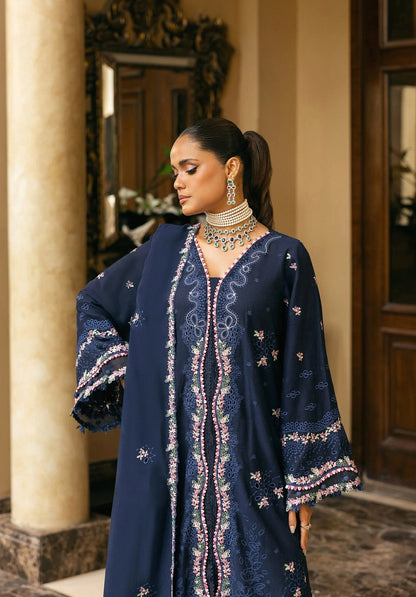 Embroidered Lawn Unstitched 3PC Set | FS7047