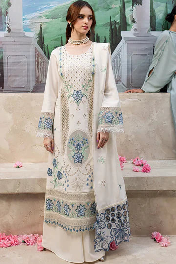 Embroidered Lawn Unstitched 3PC Set | RJ7114