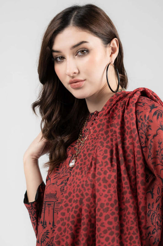 Printed Lawn Unstitched 3PC Set | RJ1239