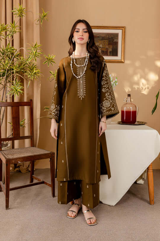 Embroidered Lawn Unstitched 2PC Set | RJ7045