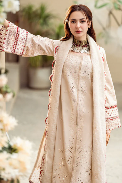Embroidered Lawn Unstitched 3PC Set | MM1243