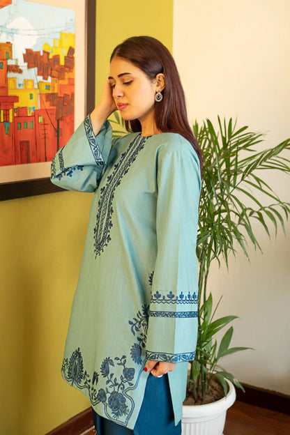 Embroidered Lawn Unstitched 2PC Set | RJ7122